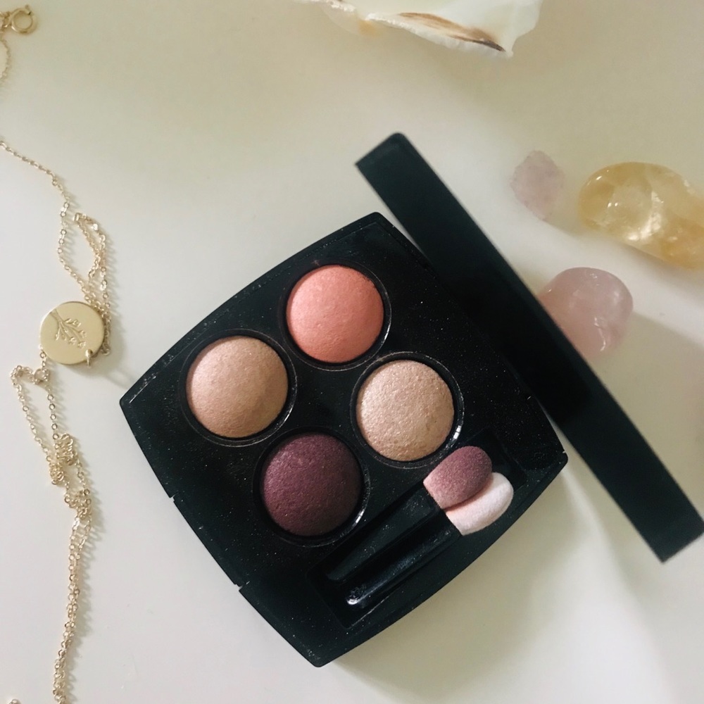 Chanel Eyeshadow Quad - Lightly Used, Feels New